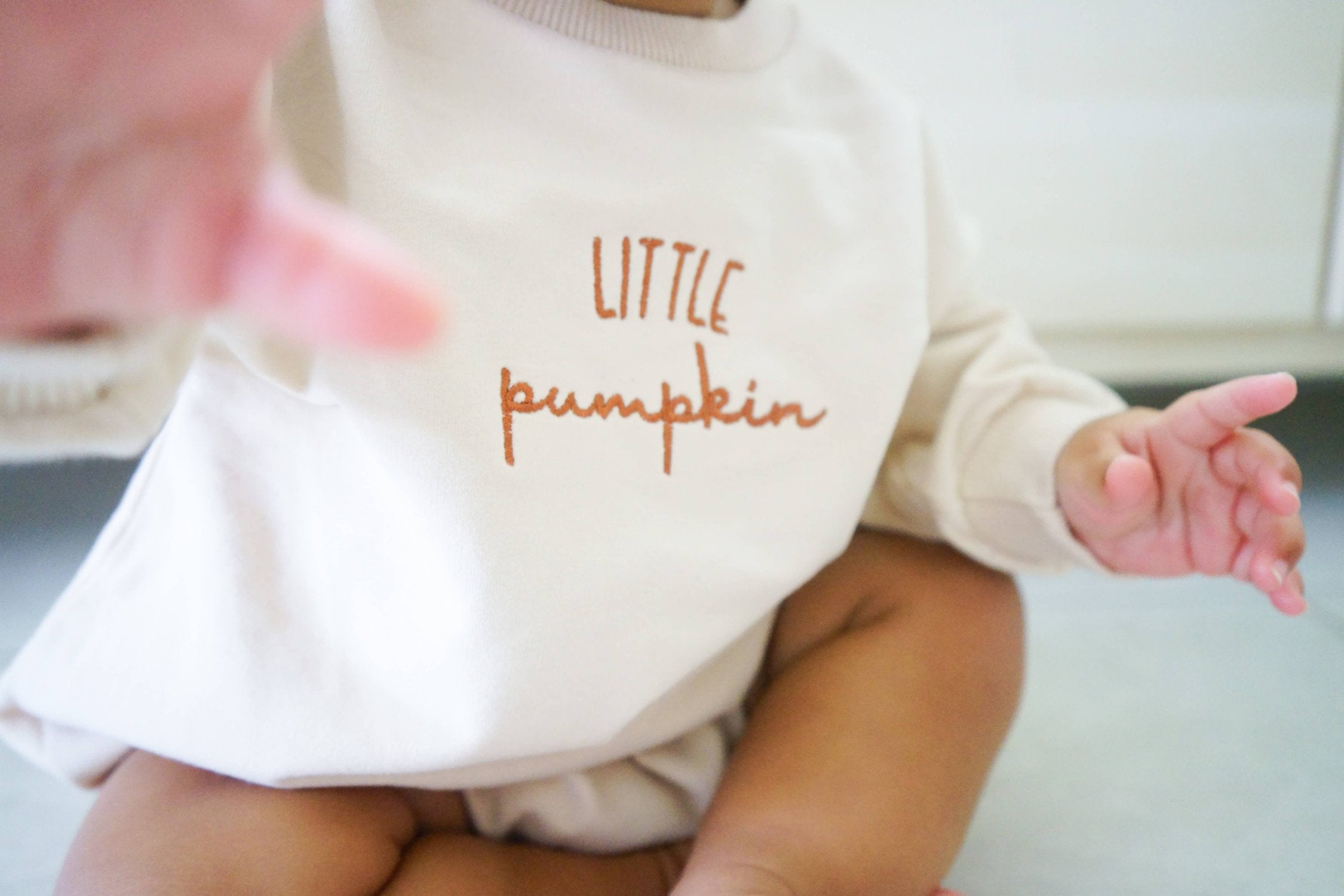 Little Pumpkin Baby Romper