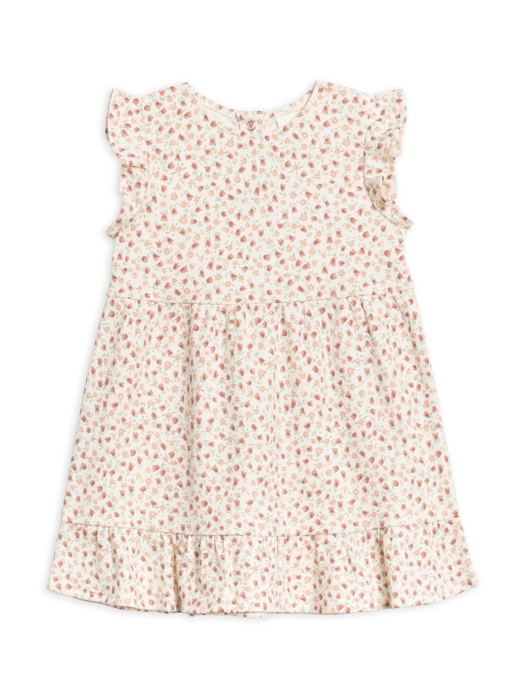 Colored Organics Baby & Kids Tilly Tiered Dress-Joy Floral