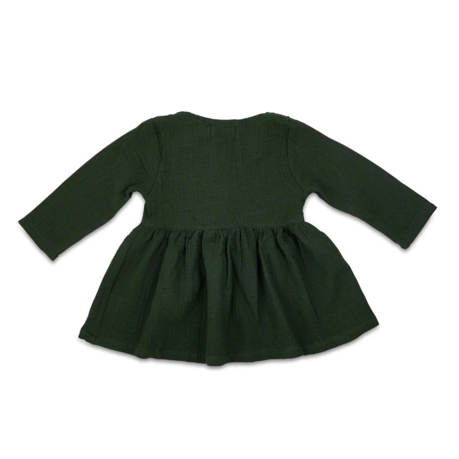 Emerald Cotton Baby Dress